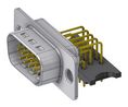 High Density D-Sub Connector, Plug, DE-15, Radial Leads